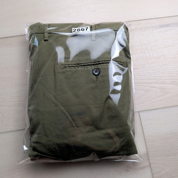 Hackett Stretch Twill Chino Pants Trousers Mens 38R (36x30) Khaki Green NEW NWT - Picture 15 of 15